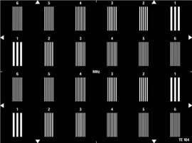 多波群測試圖卡1-6MHz(negative)