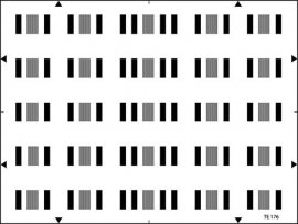 分辨率測試卡(調制深度IEC 61142)