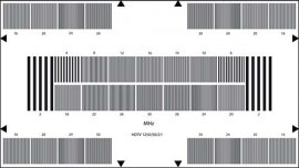 HDTV分辨率測試卡